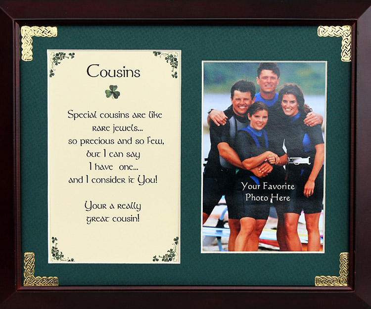PFB8x10-Cousins 8 x 10 in. Cousins Blessing Photo Frame