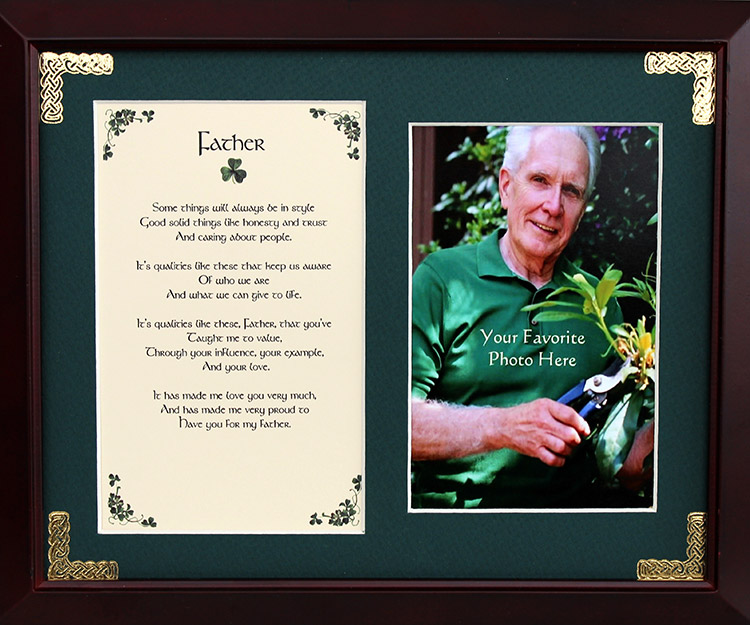 PFB8x10-Father-Some-Things 8 x 10 in. Father Some Things Blessing Photo Frame