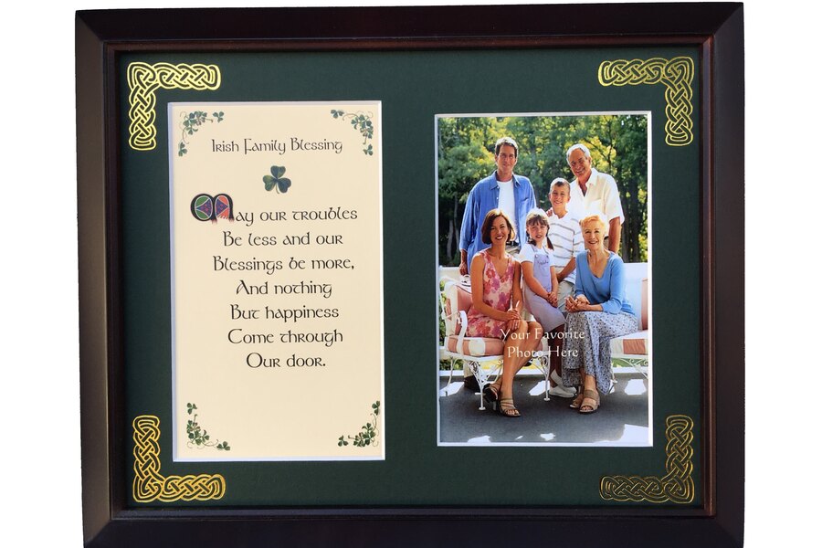 PFB8x10-Irish-He-Is 8 x 10 in. Irish He is Blessing Photo Frame