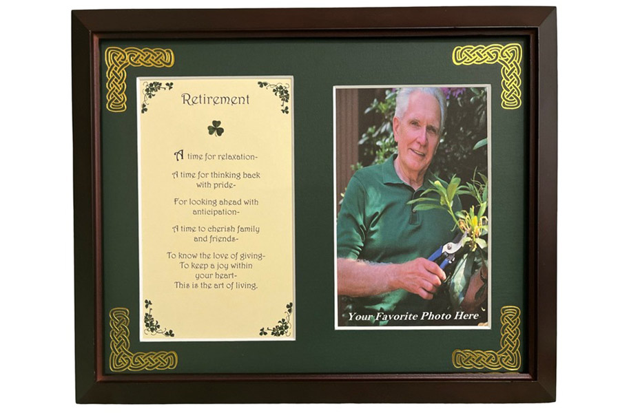 PFB8x10-Retirement - A-Time-For-Relaxation 8 x 10 in. Retirement A Time for Relaxation Blessing Photo Frame