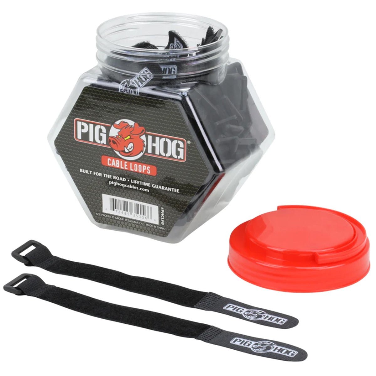 Pig Hog PHCLFB Deluxe Cable Wraps - 50 Piece