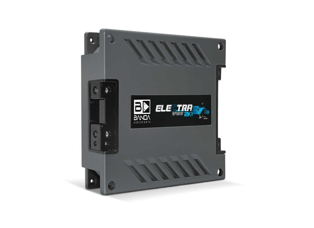 DYNAMIC2K1OHM 500W 1 Ohm 4 Channel RMS Class D Full Range Car Audio Amplifier