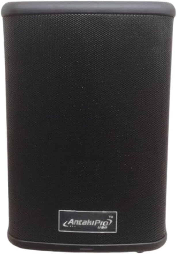 Picture of Antakipro AP-8BT 8 in. AC-DC Powered DJ PA Speaker Bluetooth System Cabinet with Digital Signal Processor