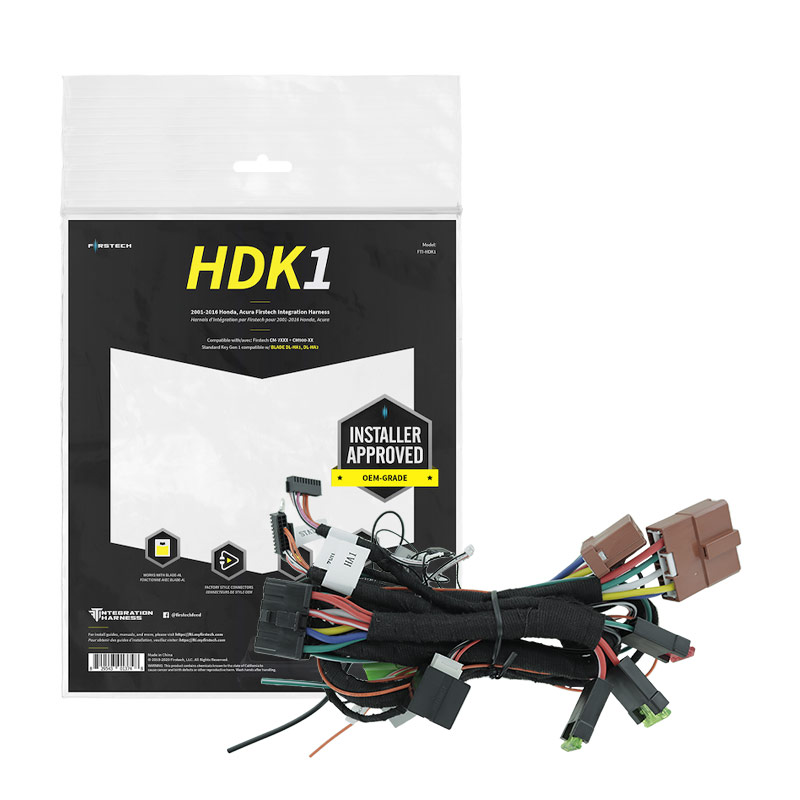 FTI-HDK1 T-Harness for Honda & Acura Key Models 2001-2016