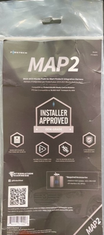 FTI-MAP2 T-Harness for Mazda PTS Gen 2 2019-Up