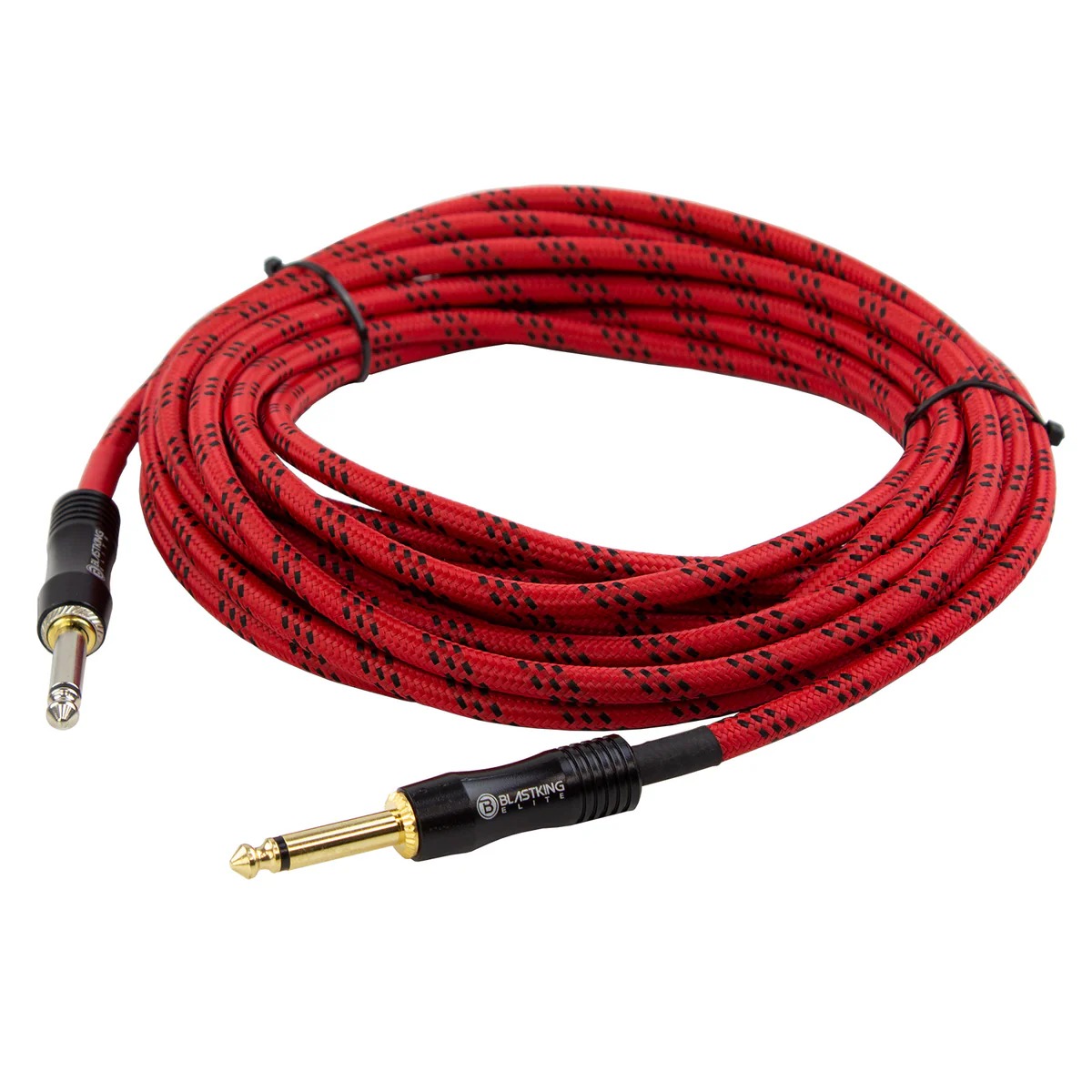 Picture of Blastking CGTR-20RB 20 ft. Noiseless Guitar Cable - Red & Black