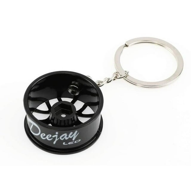 TBHKEYCHAINBLACK Djl Key Chain, Black