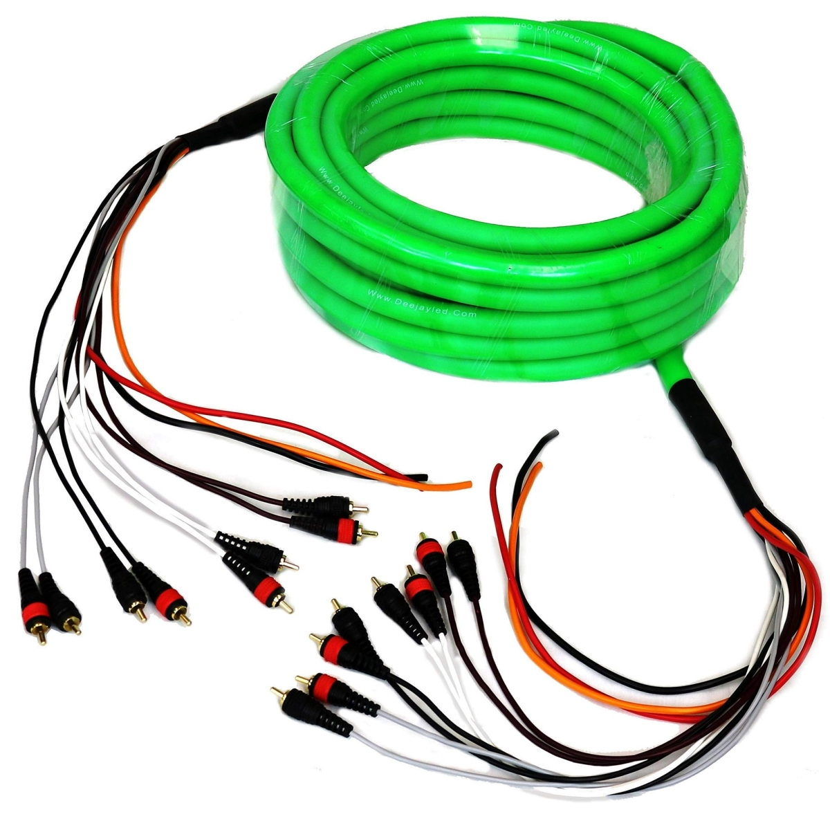 TBHMED36BK16CABL 36 ft. 16 RCA 3 Power Medusa Cable