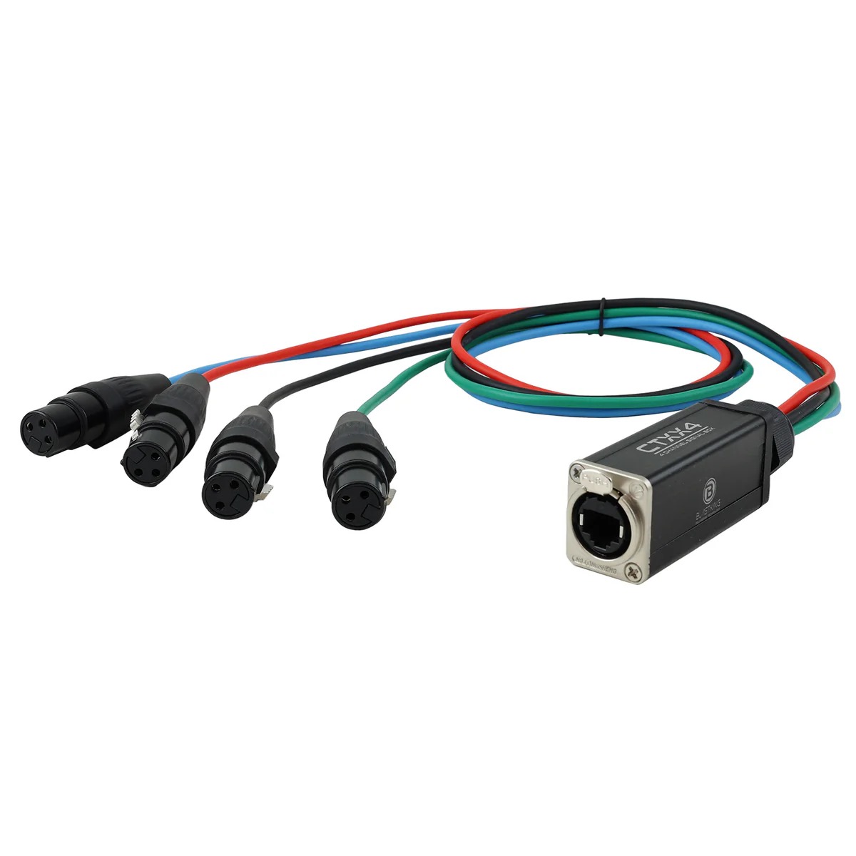 Picture of Blastking CTXX4 4 Channel XLR Female to CAT6 Box Cable