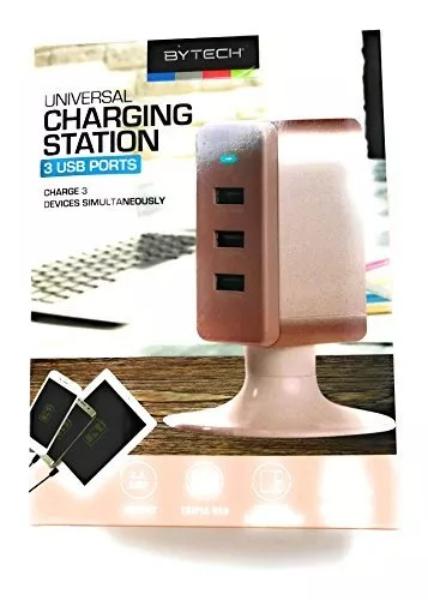 BYCS03100RG Charging Stand with 3 USP Ports
