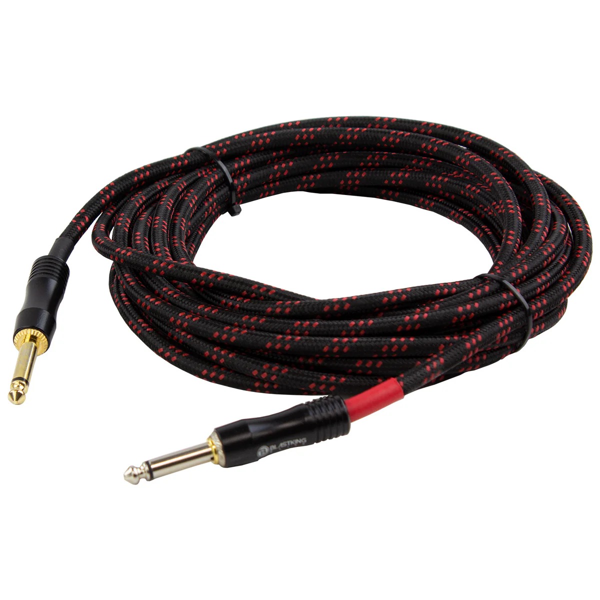 Picture of Blastking CGTR-20BR 20 ft. Noiseless Guitar Cable - Black & Red