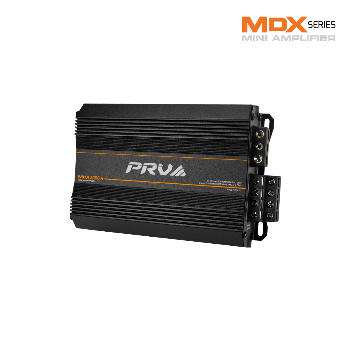 Picture of PRV Audio MDX2000.4-1OHM 1 Ohm 2000W 4 Channel Full Range Car Amplifier