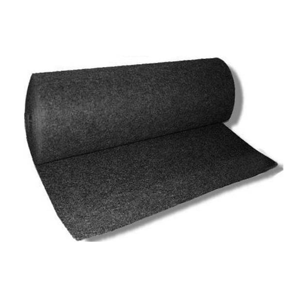 48 in. x 150 ft. Trunk Liner Type Carpet, Black