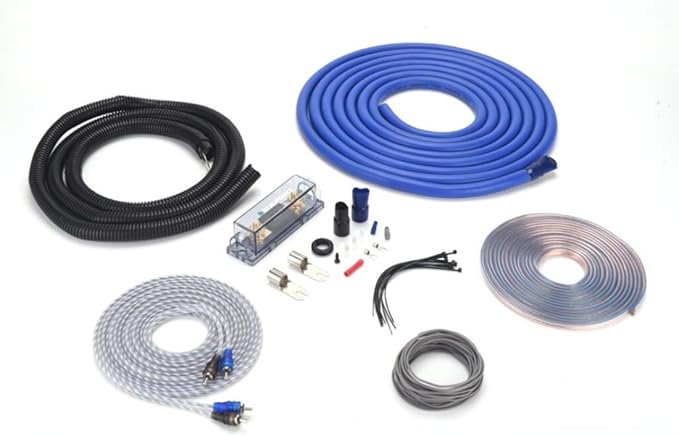 BMK00 Complete Car Audio Amplifier Installation Kit with User Friendly Sound System Accessories