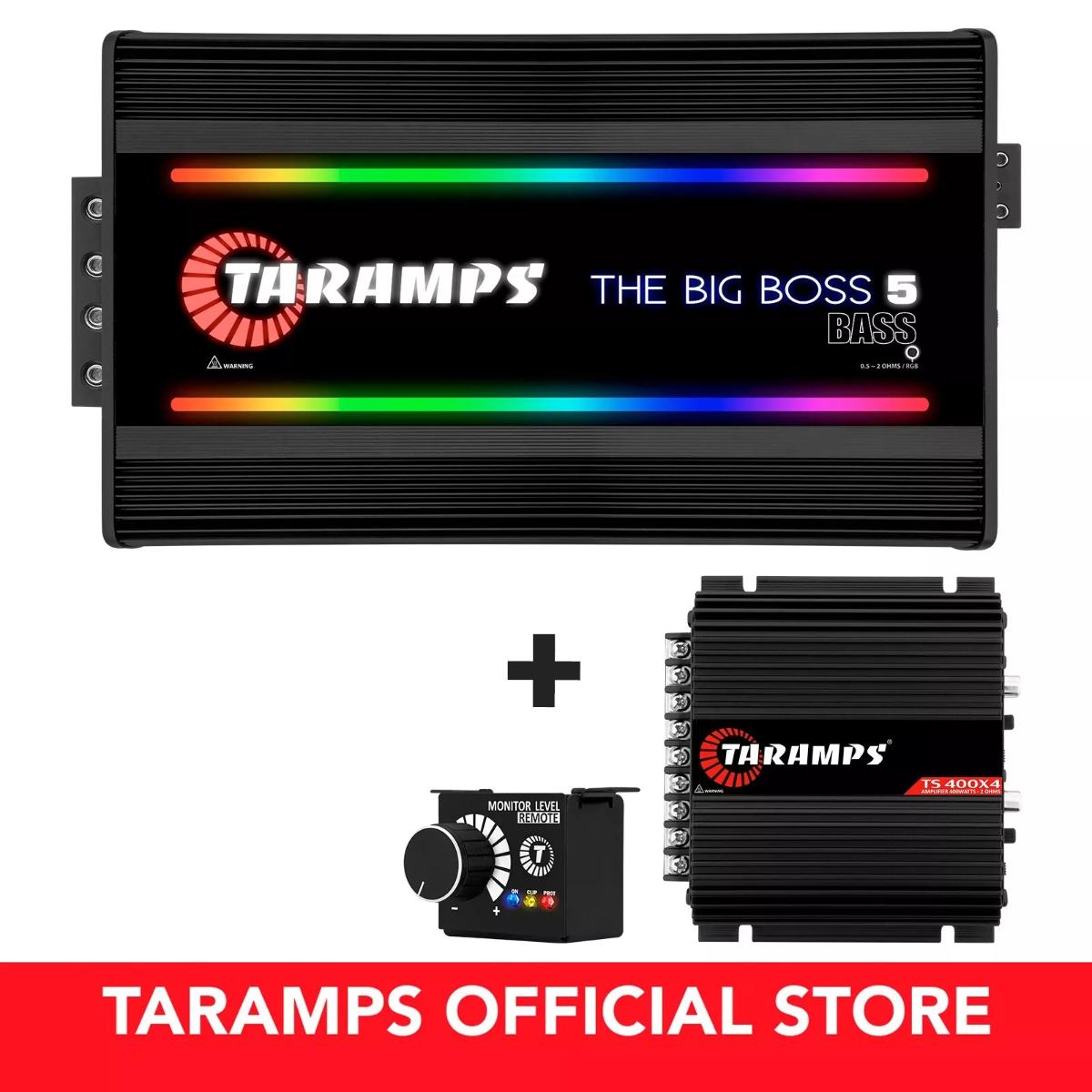 THEBIGBOSS5BASS 2 Ohms 5000W CRX5 Plus 5-Way Electronic Crossover, Black