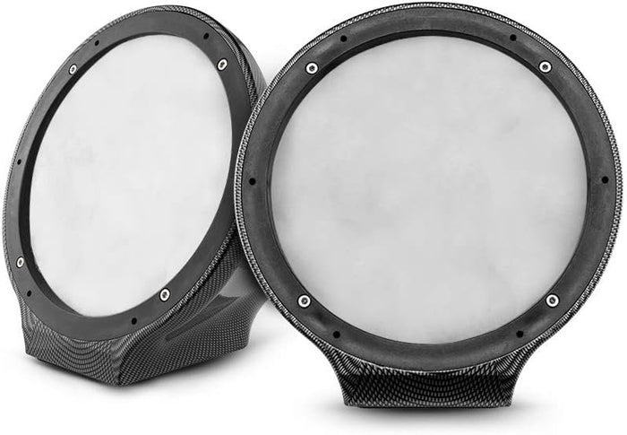 EN-JS8 8" Universal Flat-Mount Kick Panel Speaker Pods Only (No Speakers), Pair