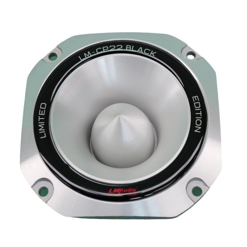 LM-CP22B 1.5 in. Voice Coil 8-Ohm High Power Bullet Super Tweeter, Black