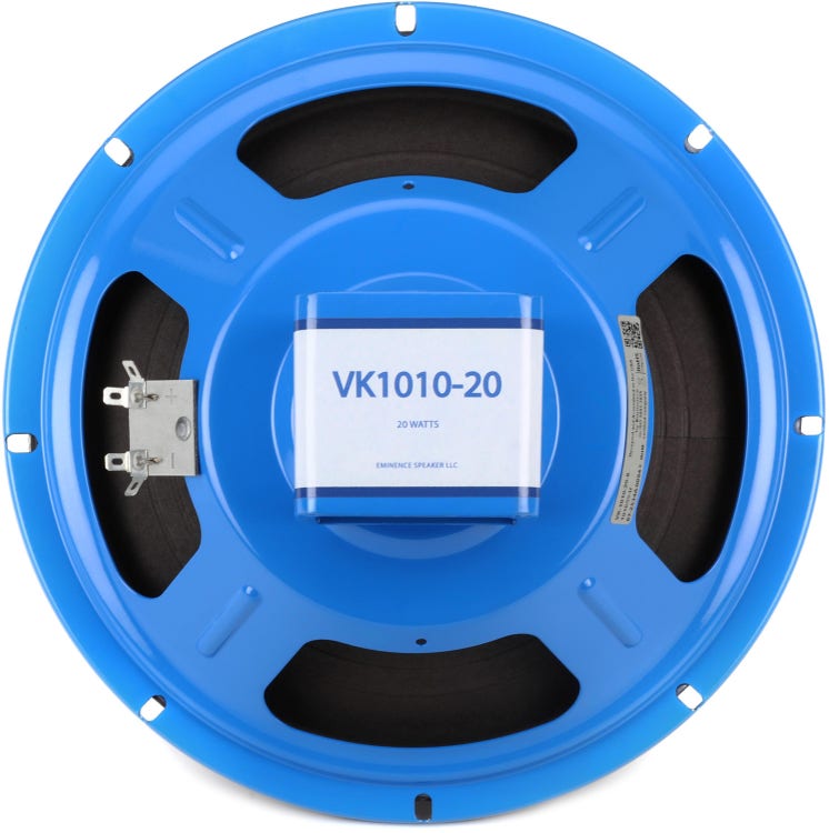 VK-1010-20-8 10 in. 8 Ohm 20W Alnico Woofer