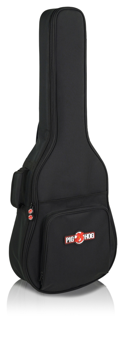 Pig Hog PHGBA GigPig Acoustic Dreadnought Bag, Black