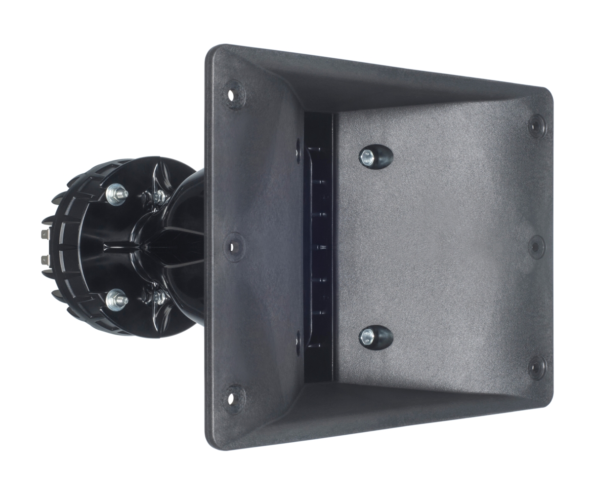 B&C TRMHF146 1.4 in. Exit Horns, Black