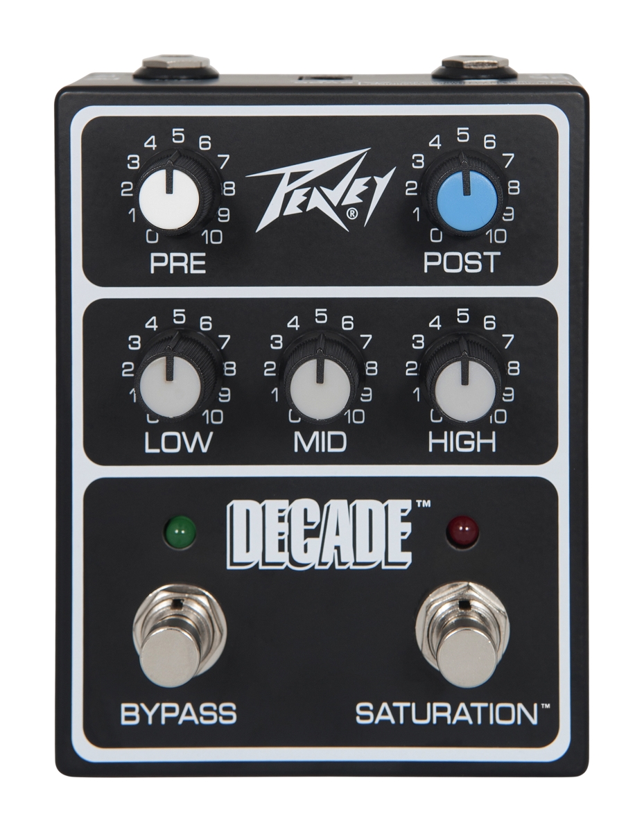 DECADEPEDAL Decade 03621220 Preamp Effects Pedal