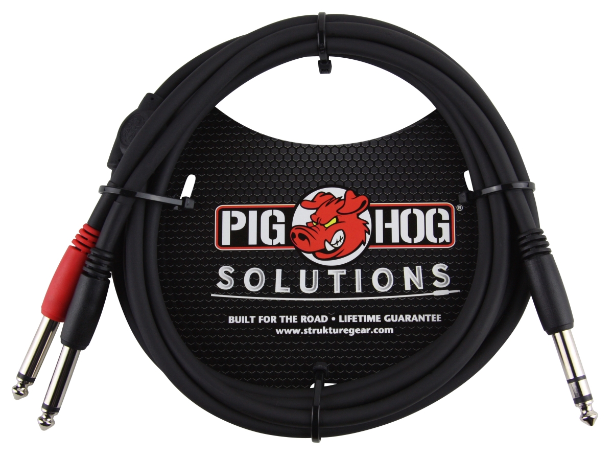 Picture of Ace Products Group PYIC06 6 in. Y Cable, Stereo 3.5 mm Male -Dual RCA Female