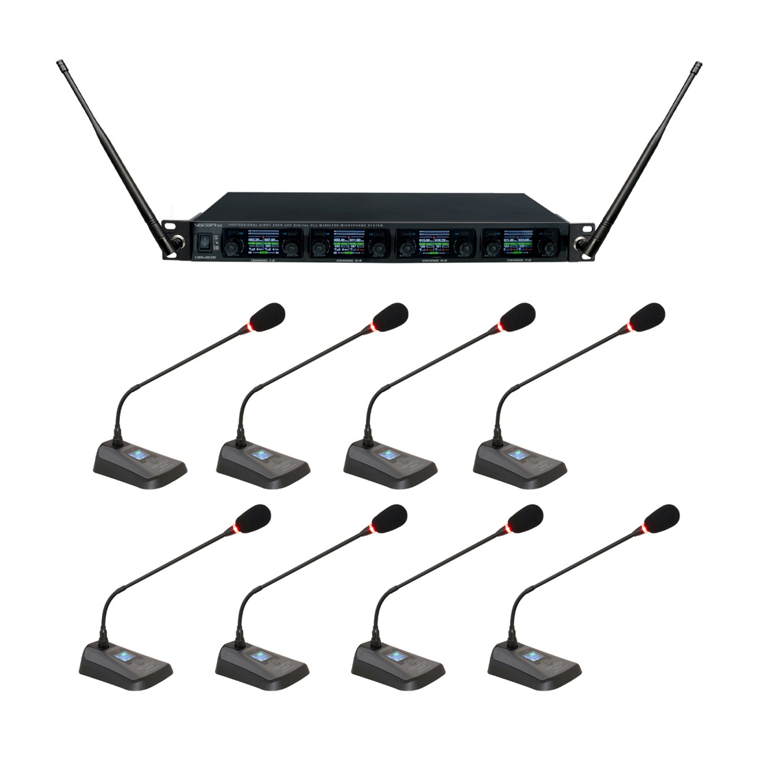 UDX-CONF-8 8-Microphone Conference System