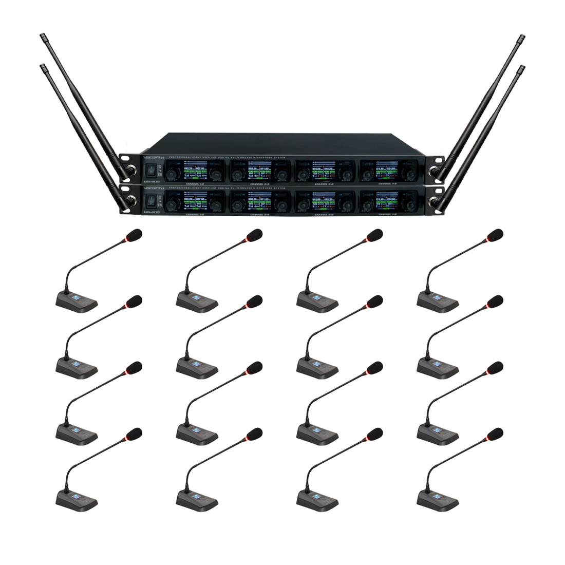 UDX-CONF-16 16-Microphone Conference System