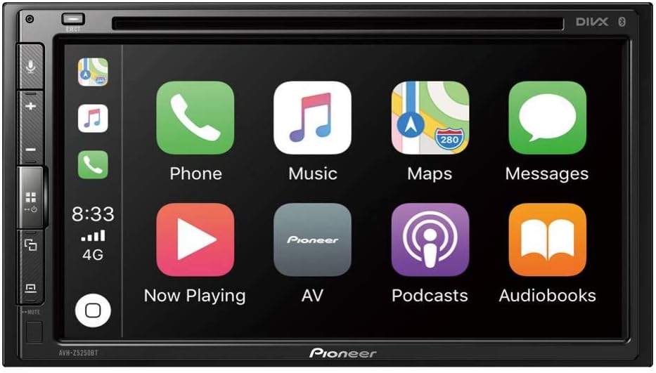 AVH-Z5250BT 6.8 in. Multimedia Receiver with HD Display Bluetooth Apple Car Play & Android Auto