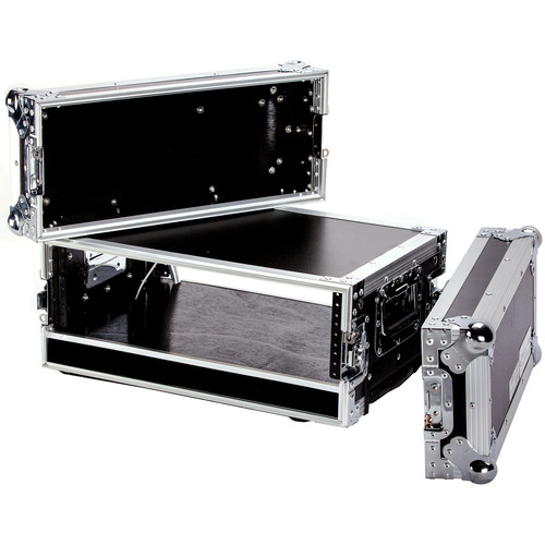 Fly Drive Case For 3U Space Standard Low Profile DJ 19-in Amplifier or Effects Units or Similarly S