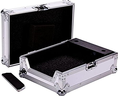 YCS TBHXDJ1000WHITE WHITE Fly Drive Case Engineered to Hold One Pioneer XDJ1000 DJ Multi-Player or Similarly Sized Equipment