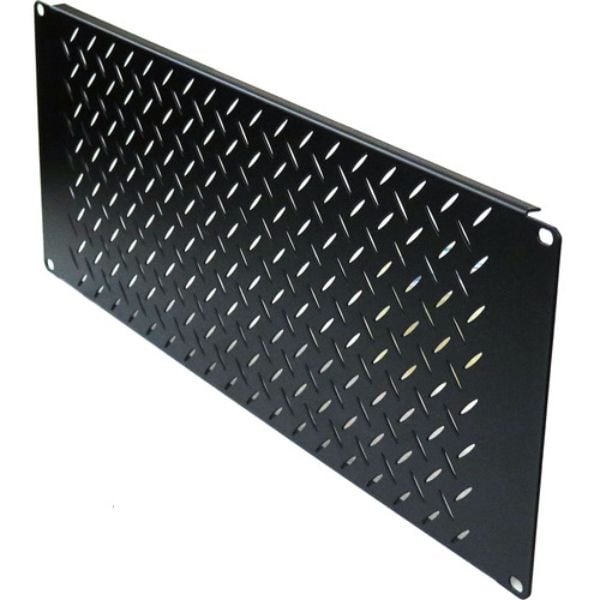 4u-Space Standard Width Rack Panel with Air Vent Patterned Face