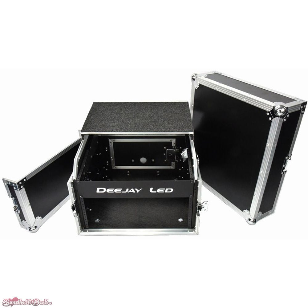 Guangzhou Begol TBHM4ULT Deejay LED Fly Drive 4RU Rack Case for DJ Amplifier with Laptop Shelf
