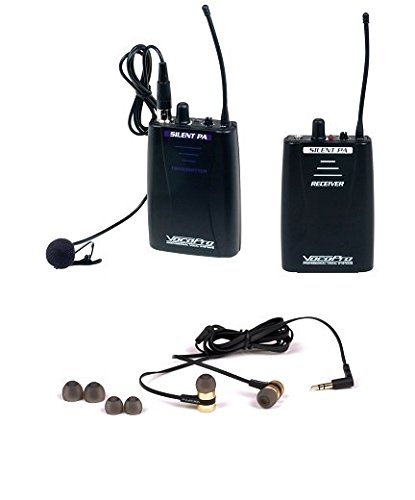 Picture of VocoPro SILENTPAINEARAIR Professional PLL Wireless In-Ear Monitor Package with Transmitter & Receiver