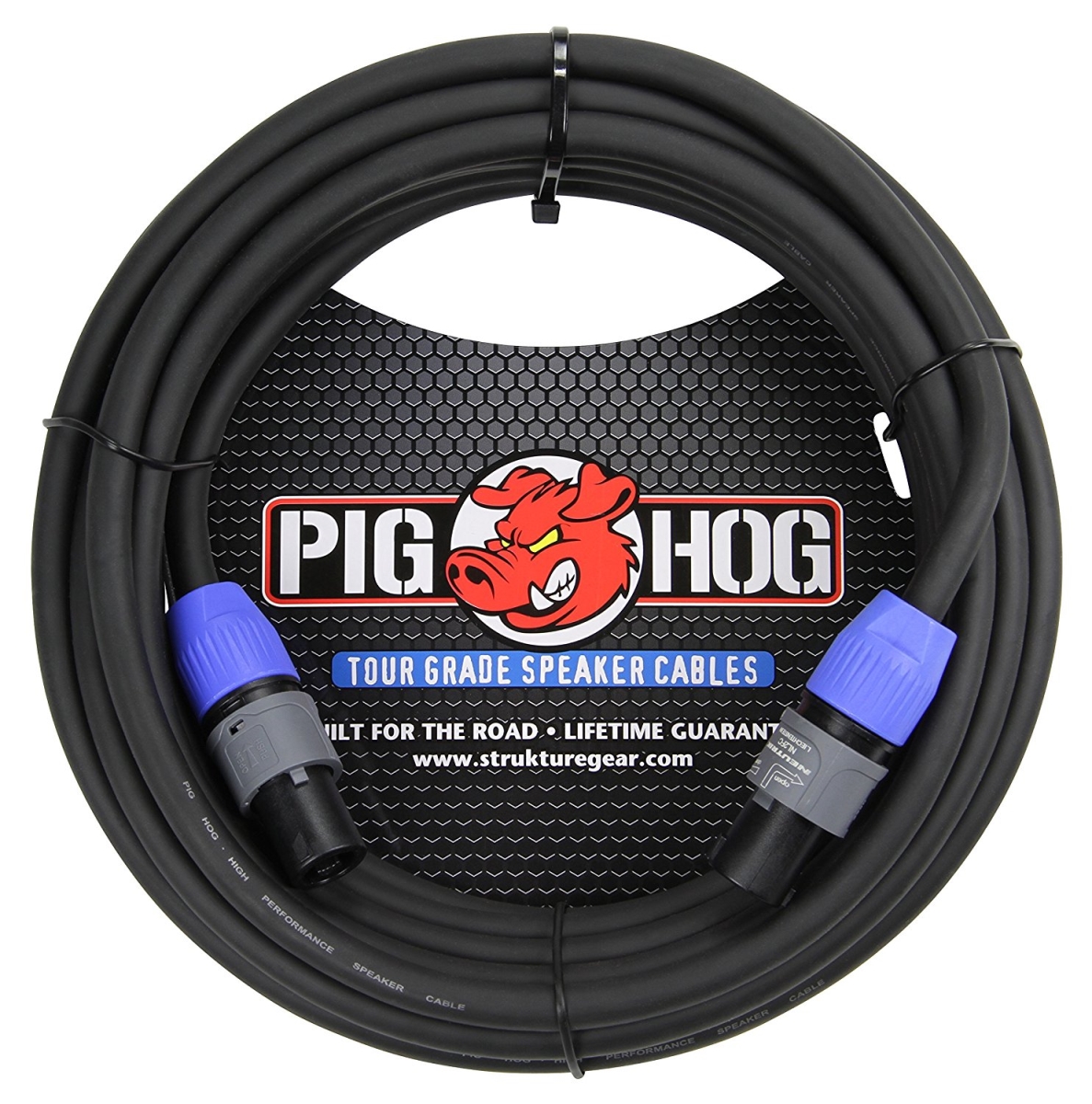 Picture of Pig Hog PHSC5SPK 5 ft. 14 Gauge Speaker Cable Speakon to Speakon