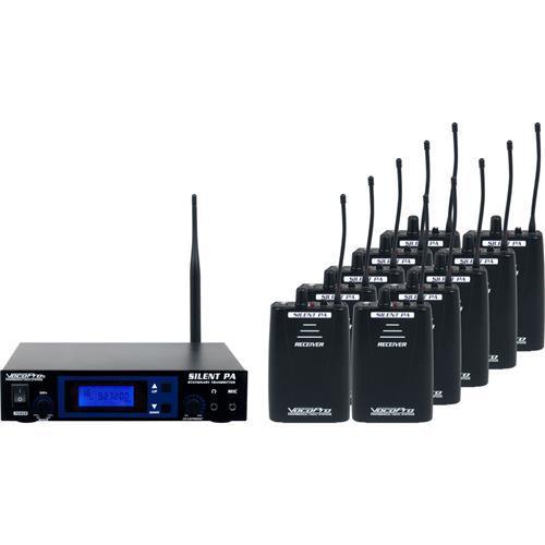 Picture of VocoPro SILENTPASEMINAR 16 Channel UHF Wireless Audio Broadcast System