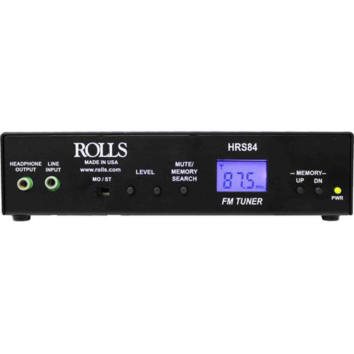 Digital FM Tuner with XLR Outputs