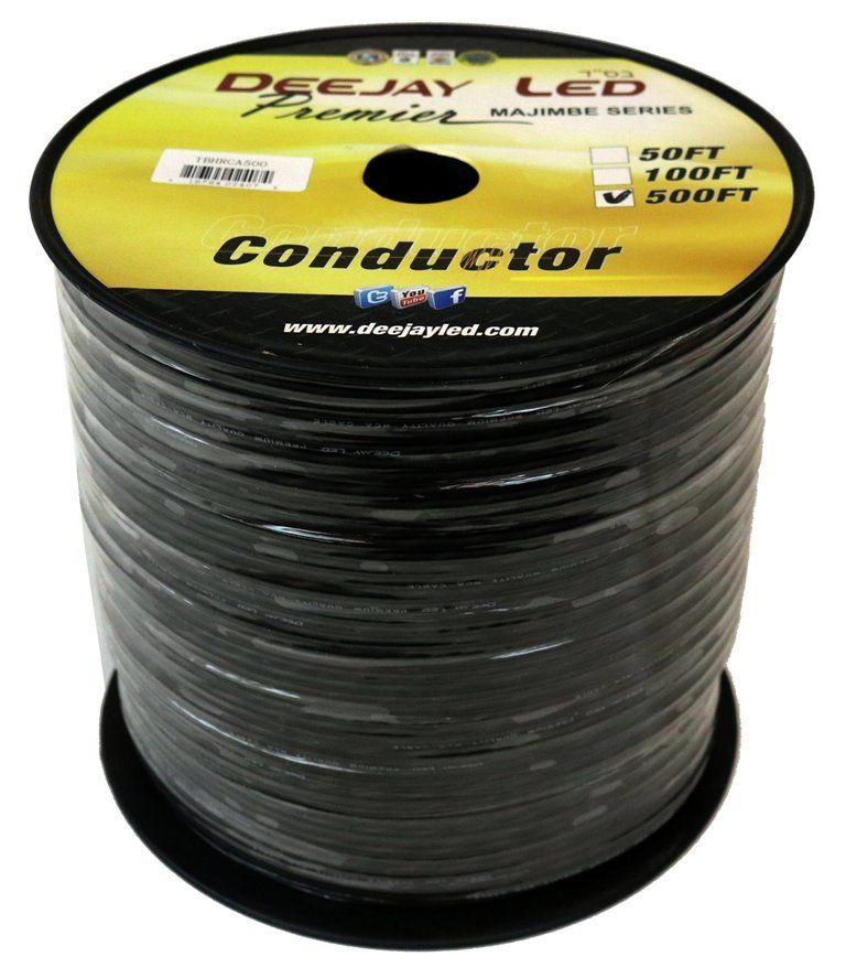 TBHRCA500 500 ft. of Raw Twisted Pair RCA Signal Cable
