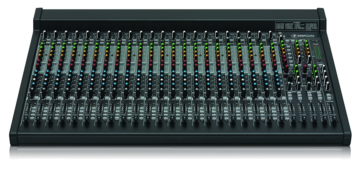 2404VLZ4 24-Channel 4-Bus FX Mixer with USB