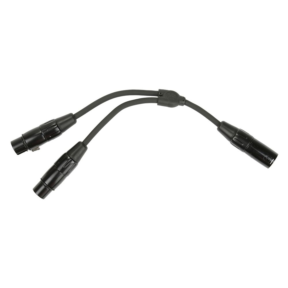 Picture of Ace Products PYXM2XF 6 in. Y Cable Splitter Tour Grade XLR