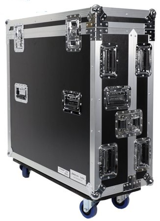 Fly Drive Case for Yamaha QL5 64-Channel Digital Mixing Console with Wheels, Black