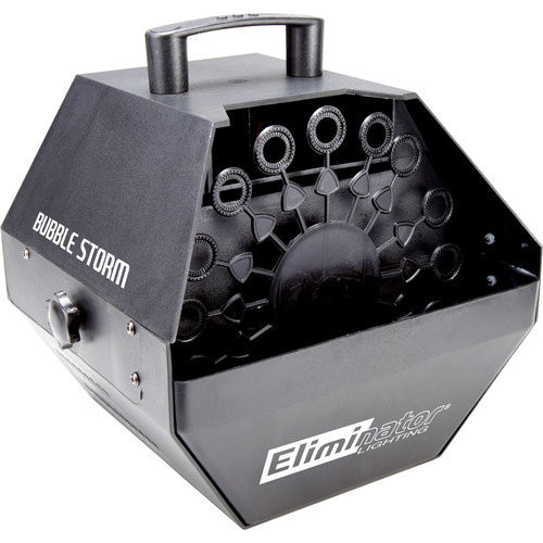 Picture of Eliminator Lighting BUBBLESTORM Storm Bubble Effects Machine, Black