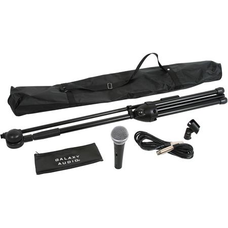 Complete Unidirectional Cardioid Microphone Stand Kit