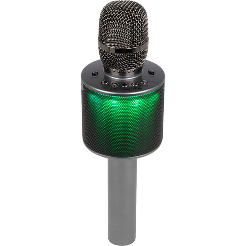 POPUPOKE Pop-Up Oke Wireless Karaoke Microphone with Light Show Speaker -  Vocopro