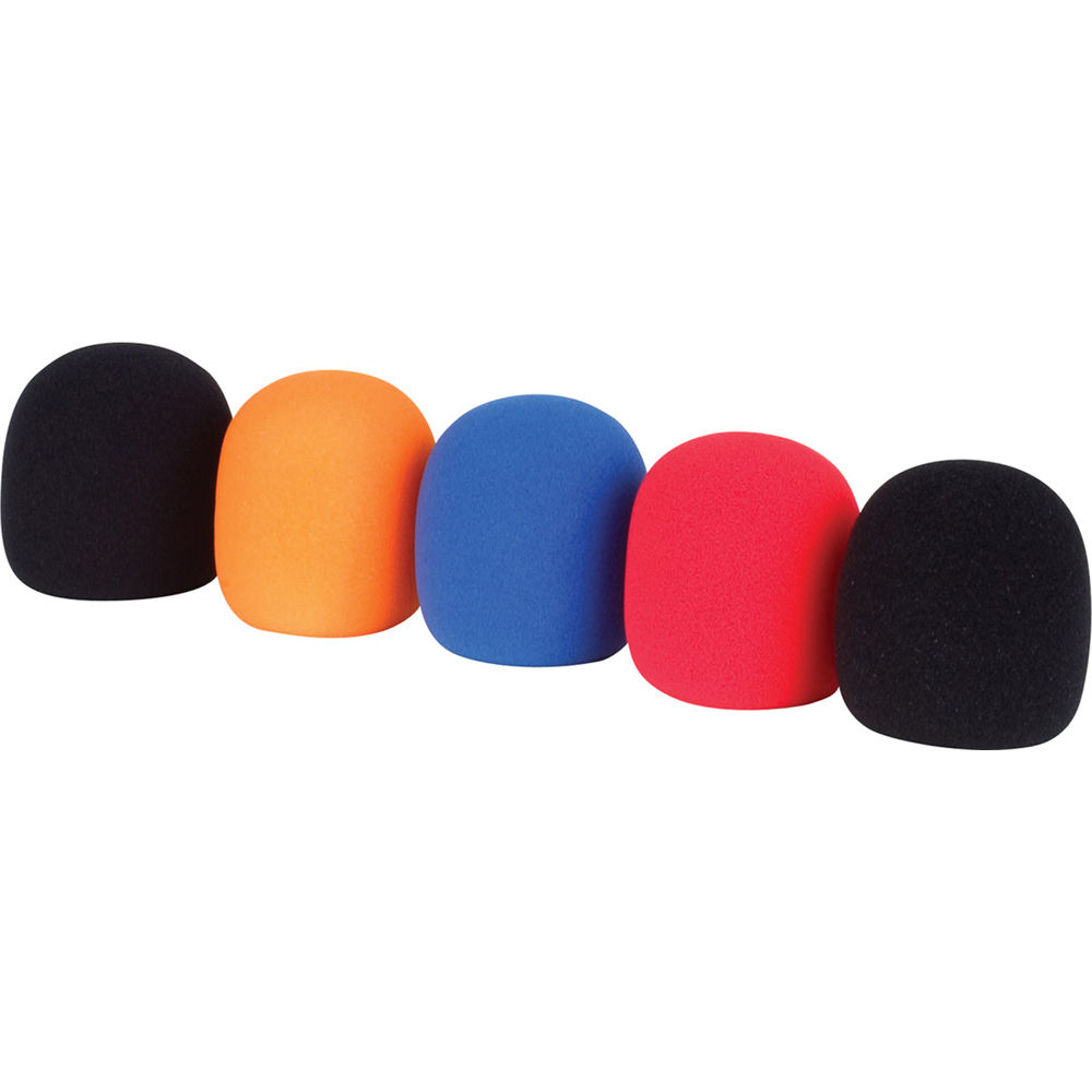 WS8 Microphone Foam Windscreen Set, Multi Color