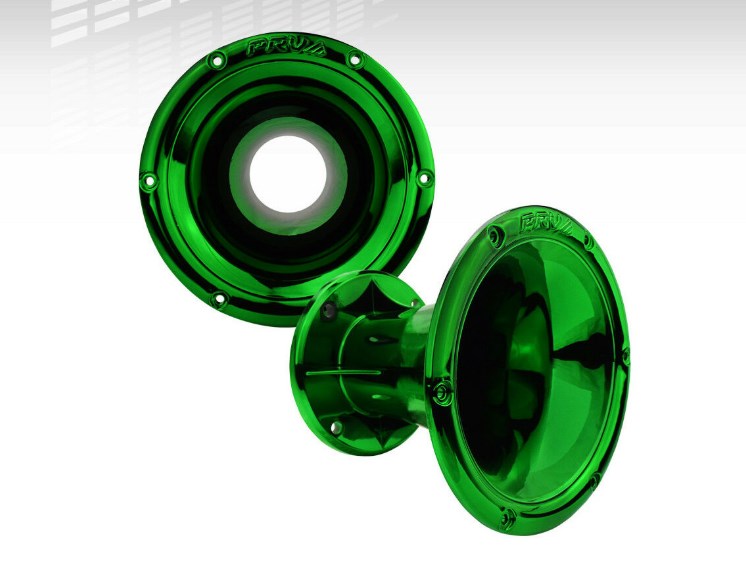 Picture of Deejay LED TBH2INHORNGREEN 2 in. Bolt on Horn&#44; Green