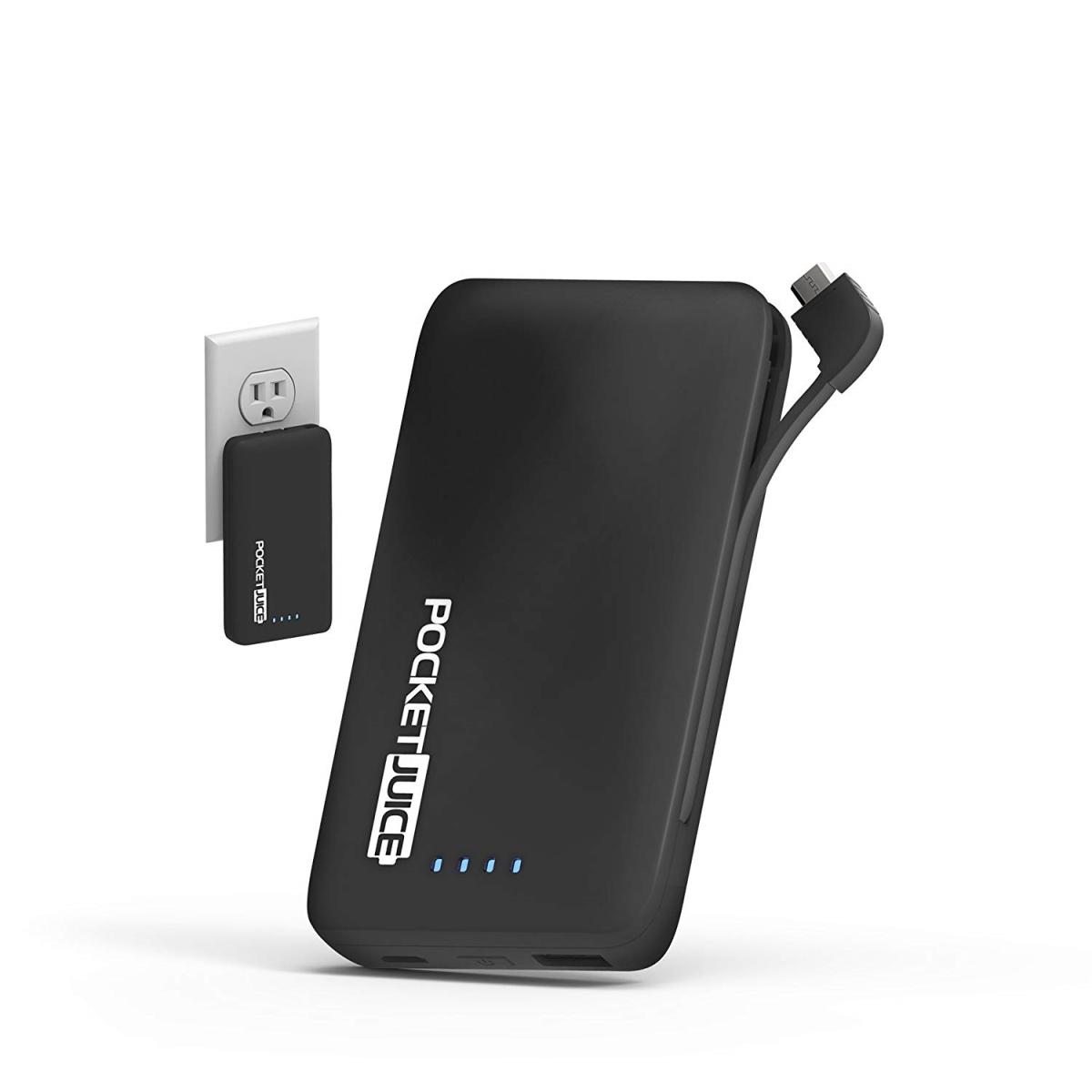 Picture of Tzumi 4173 4000 mAh Portable Charger, Black