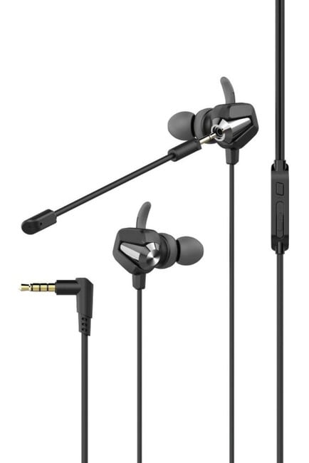 Picture of Tzumi 6383GRY Alpha Gaming Rocket Ear Buds, Gray