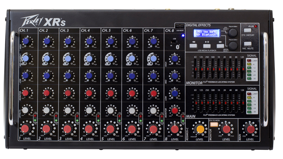 Picture of Peavey Electronics XRS 1000 watt Powered Mixer