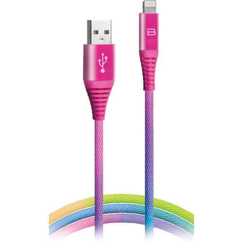 Picture of Bytech BYLPCA161AC Male Lightening Cable, Rainbow